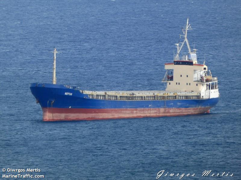 neptun (General Cargo Ship) - IMO 8412390, MMSI 511100404, Call Sign T8A3543 under the flag of Palau