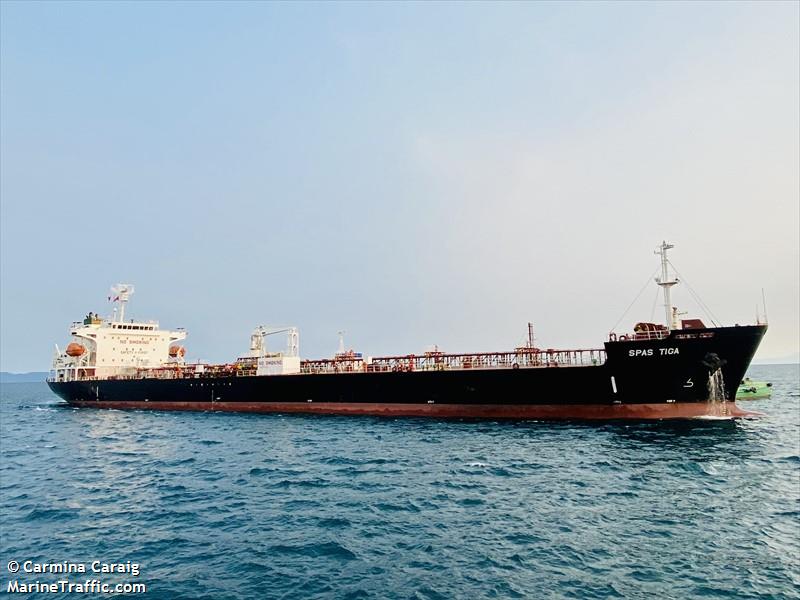spas tiga (Oil Products Tanker) - IMO 9711688, MMSI 563176500, Call Sign 9V8506 under the flag of Singapore