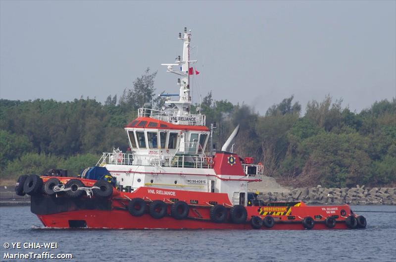 vnl reliance (Tug) - IMO 9640815, MMSI 574005570, Call Sign XVKJ7 under the flag of Vietnam