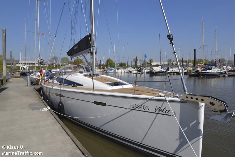 vela (Sailing vessel) - IMO , MMSI 211214690, Call Sign DB2684 under the flag of Germany