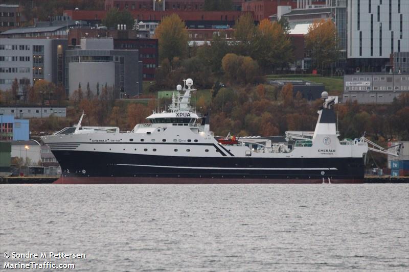 emerald (Fish Factory Ship) - IMO 9913614, MMSI 231872000, Call Sign XPUA under the flag of Faeroe Islands