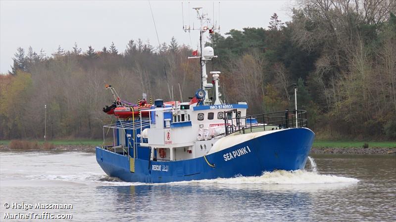 sea punk 1 (Offshore Support Vessel) - IMO 8740931, MMSI 232045720, Call Sign MMZK6 under the flag of United Kingdom (UK)