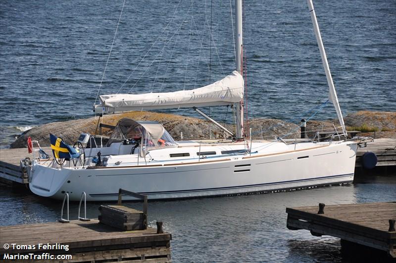 sy saoirse (Sailing vessel) - IMO , MMSI 265663070, Call Sign SD8589 under the flag of Sweden