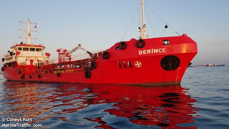 derince (Oil Products Tanker) - IMO 9647942, MMSI 271043008, Call Sign TCTU2 under the flag of Turkey