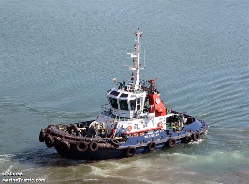 v.b.sinaloa (Tug) - IMO 9319337, MMSI 345080006, Call Sign XCEX2 under the flag of Mexico