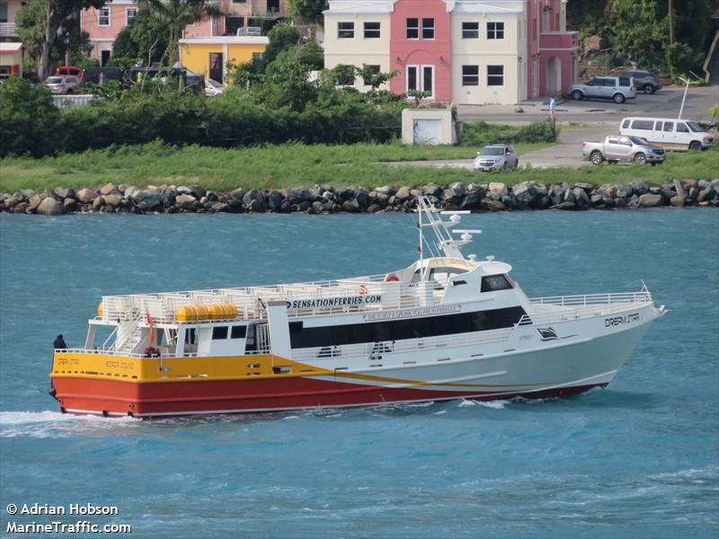 dream star (Passenger ship) - IMO , MMSI 378404000, Call Sign ZJL2118 under the flag of British Virgin Islands