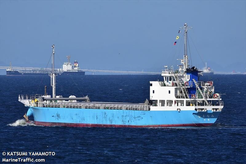 shimanami (Cargo ship) - IMO , MMSI 431020587, Call Sign JD5198 under the flag of Japan
