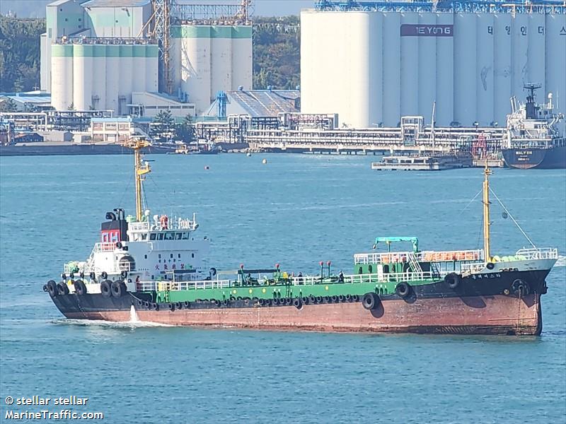 donghae seastar (Tanker) - IMO , MMSI 440504030, Call Sign 224809 under the flag of Korea