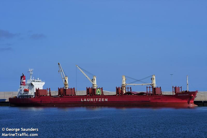 iberian bulker (Bulk Carrier) - IMO 9782962, MMSI 219031309, Call Sign OULR2 under the flag of Denmark