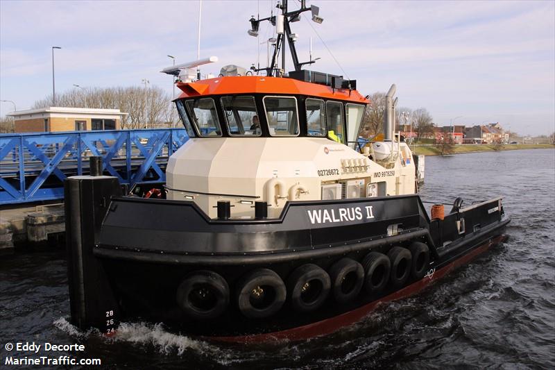 walrus 2 (Tug) - IMO 9978250, MMSI 246109000, Call Sign PFFD under the flag of Netherlands