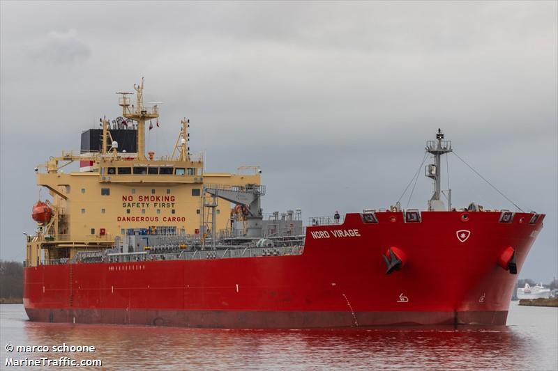 nord virage (Chemical/Oil Products Tanker) - IMO 9944132, MMSI 352002098, Call Sign 3E3780 under the flag of Panama