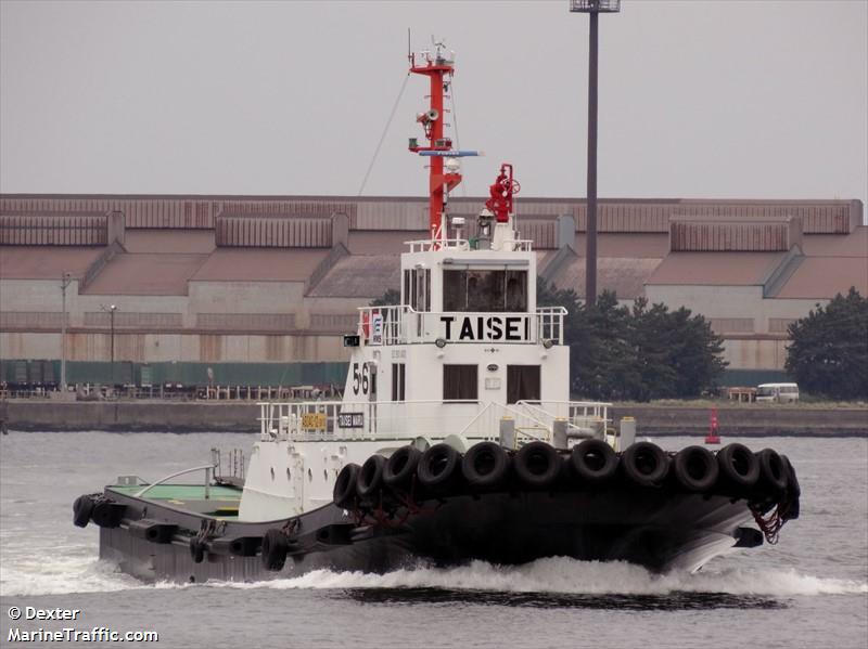 taisei maru (Tug) - IMO 8990134, MMSI 431000287, Call Sign JG5748 under the flag of Japan