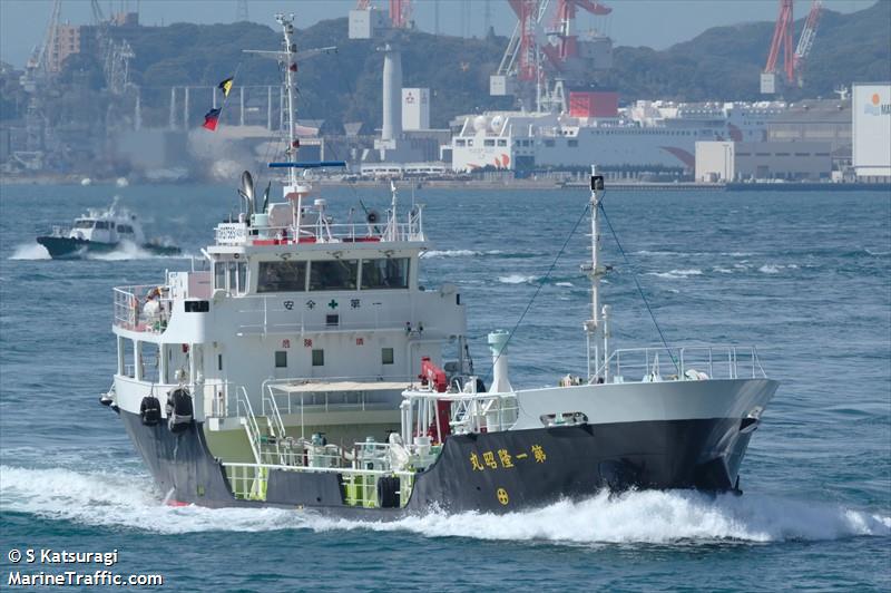 ryusho maru no.1 (Chemical Tanker) - IMO 9522582, MMSI 431000698, Call Sign JD2779 under the flag of Japan