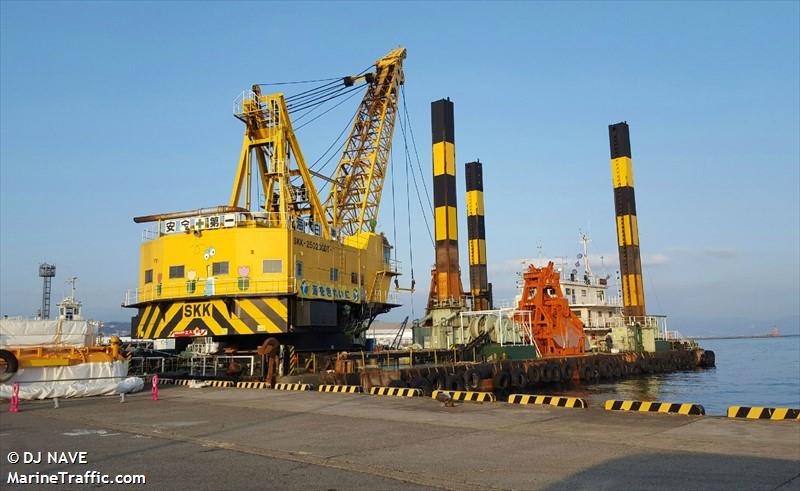 keishu (Dredging or UW ops) - IMO , MMSI 431000805 under the flag of Japan