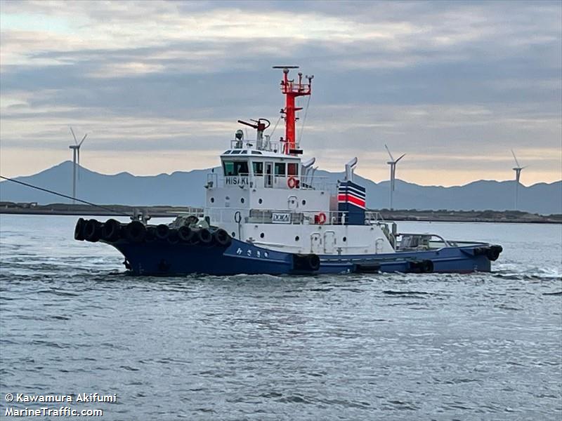 misaki (Tug) - IMO , MMSI 431010211, Call Sign JD4271 under the flag of Japan