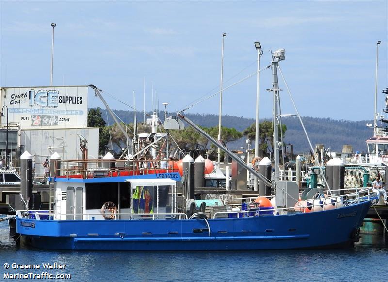 tahnee b (-) - IMO , MMSI 503031460, Call Sign VNZS204 under the flag of Australia