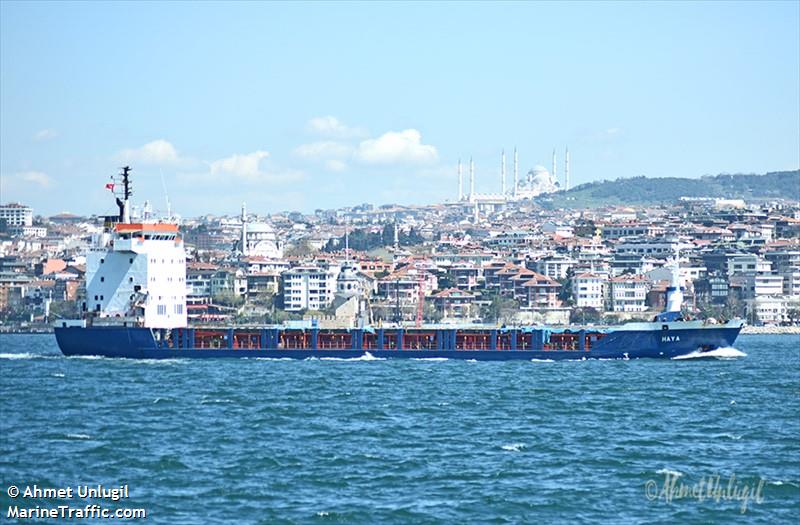 haya (General Cargo Ship) - IMO 9155420, MMSI 511100874, Call Sign T8A4091 under the flag of Palau