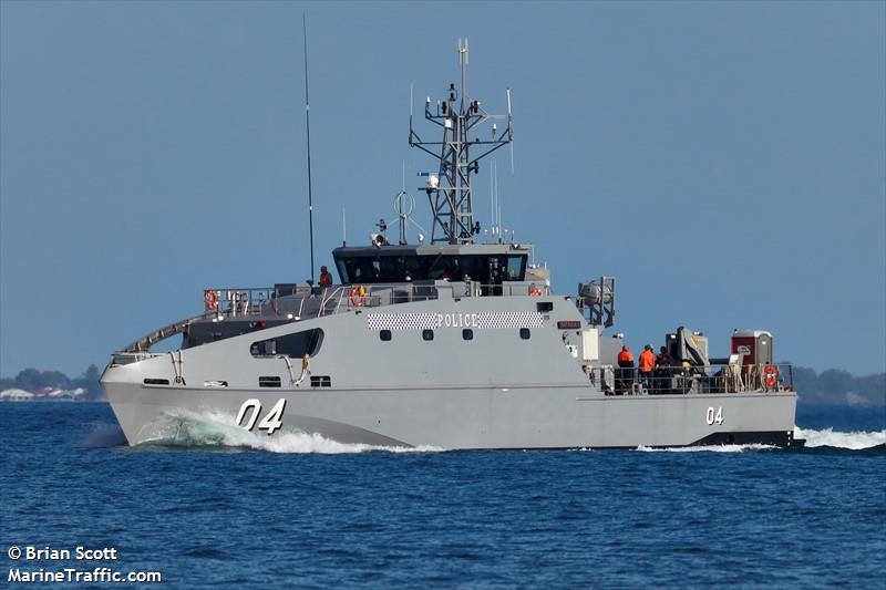 nafanua ii (Patrol Vessel) - IMO 4734130, MMSI 561006000, Call Sign 5WDI under the flag of Samoa