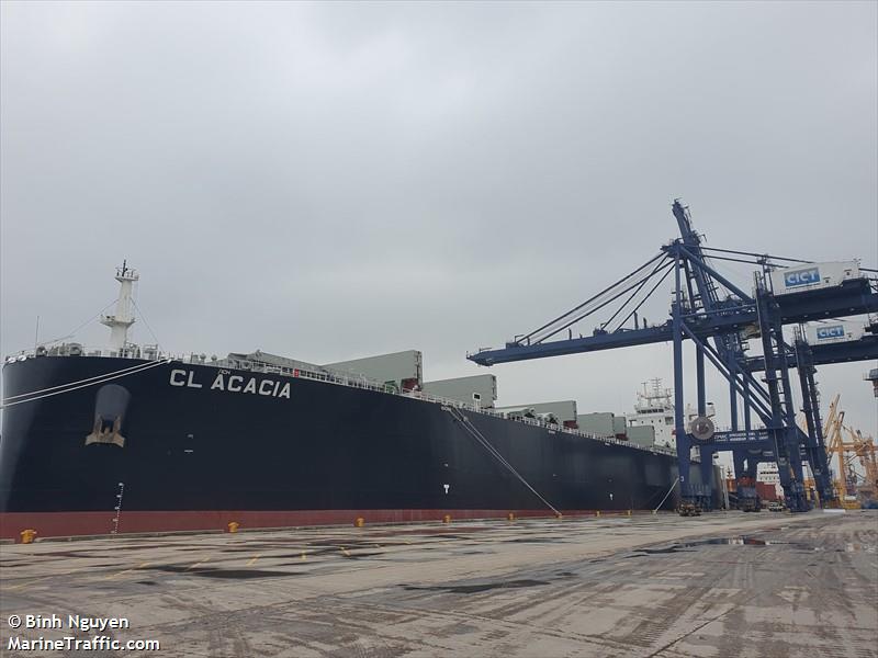 cl acacia (Wood Chips Carrier) - IMO 9936824, MMSI 563178700, Call Sign 9V8023 under the flag of Singapore