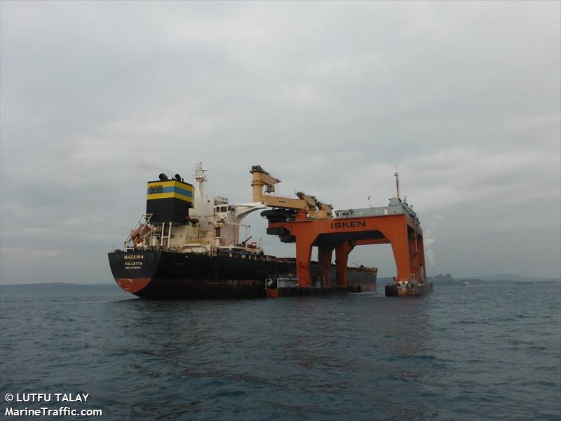 madeira (Bulk Carrier) - IMO 9355161, MMSI 636022521, Call Sign 5LJF2 under the flag of Liberia