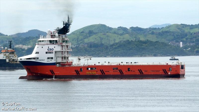 cbo energy (Offshore Tug/Supply Ship) - IMO 9692636, MMSI 710033440, Call Sign PU6697 under the flag of Brazil