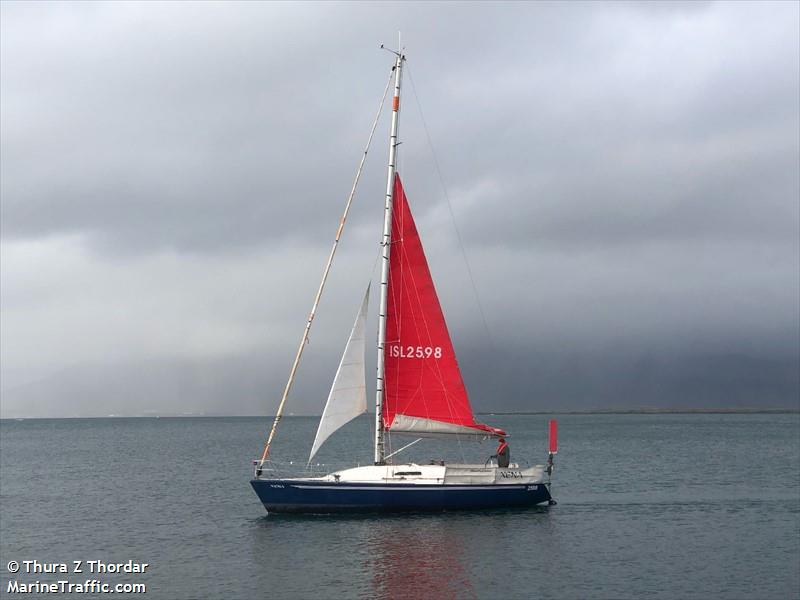 xena (Sailing vessel) - IMO , MMSI 251851110, Call Sign 2598 under the flag of Iceland