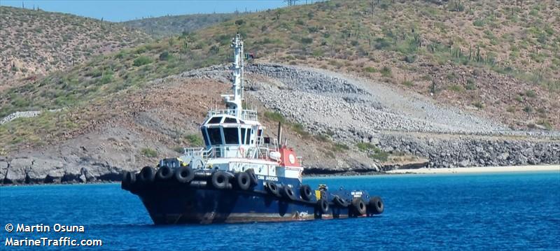 cmm jarocho (Tug) - IMO 9791640, MMSI 345140014, Call Sign XCBB9 under the flag of Mexico