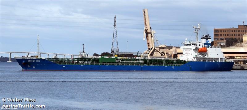 golden axis (Chemical/Oil Products Tanker) - IMO 9930832, MMSI 352002083, Call Sign 3E3767 under the flag of Panama