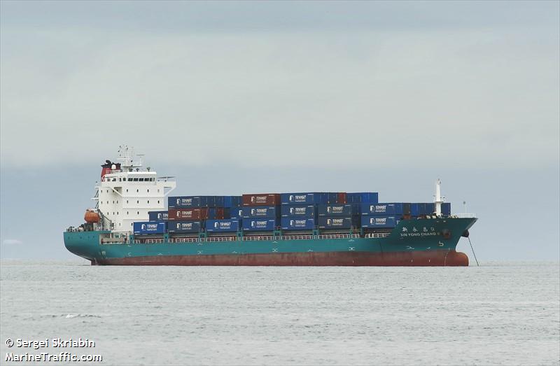 xin yong chang 9 (Container Ship) - IMO 8535453, MMSI 352002225, Call Sign 3E2217 under the flag of Panama