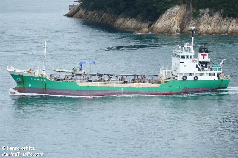 ryushomaru no.5 (Oil Products Tanker) - IMO 9597329, MMSI 431002201, Call Sign JD3139 under the flag of Japan