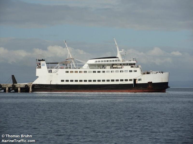 mv westerland (Passenger ship) - IMO , MMSI 520129000, Call Sign 3DZA under the flag of Fiji