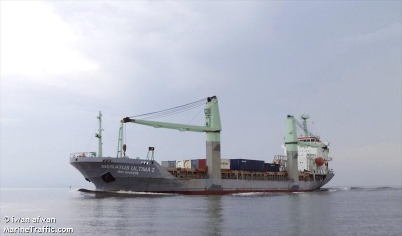 mv meratus ultima 2 (General Cargo Ship) - IMO 9046992, MMSI 525025065, Call Sign PNUV under the flag of Indonesia