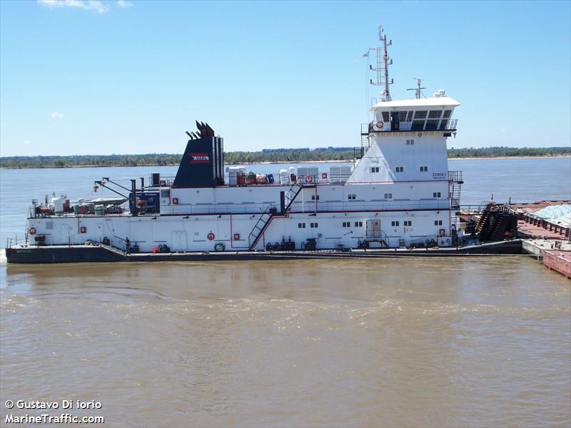 zonda i (Towing vessel) - IMO , MMSI 701006411, Call Sign LW2608 under the flag of Argentina