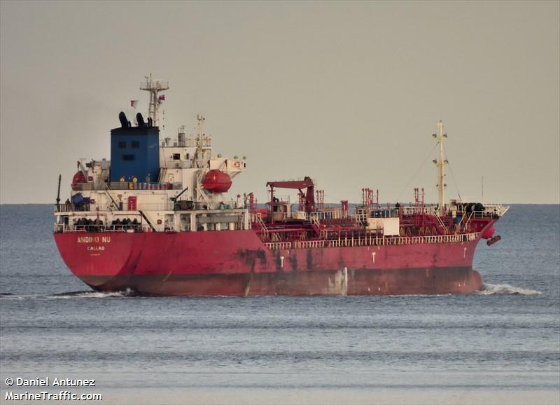 andino nu (Chemical/Oil Products Tanker) - IMO 9209996, MMSI 760003980, Call Sign OA5140 under the flag of Peru