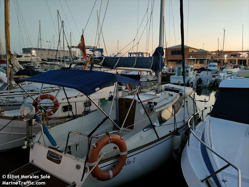 indalo primero (Sailing vessel) - IMO , MMSI 224608950 under the flag of Spain