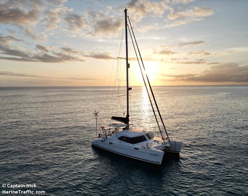 zonder (Sailing vessel) - IMO , MMSI 235085551 under the flag of United Kingdom (UK)