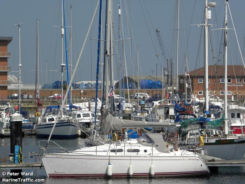 lady may of oare (Sailing vessel) - IMO , MMSI 235116208, Call Sign 2JIN9 under the flag of United Kingdom (UK)