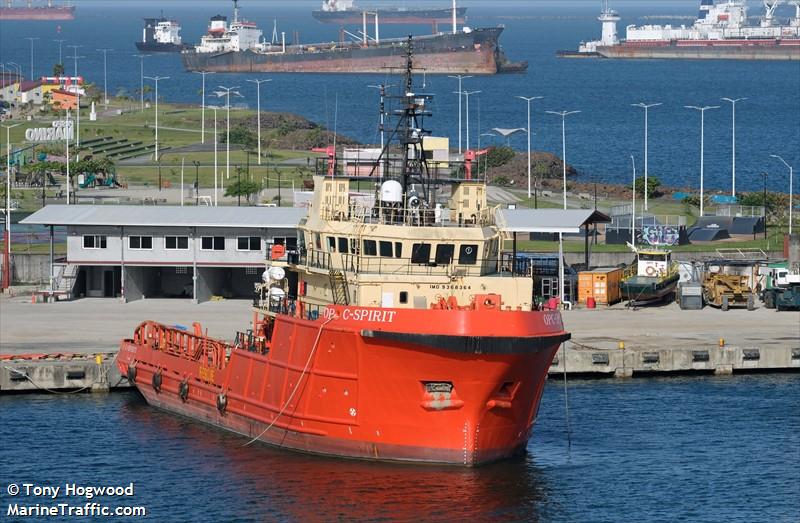 opc-spirit (Offshore Tug/Supply Ship) - IMO 9368364, MMSI 352001548, Call Sign HOA7437 under the flag of Panama