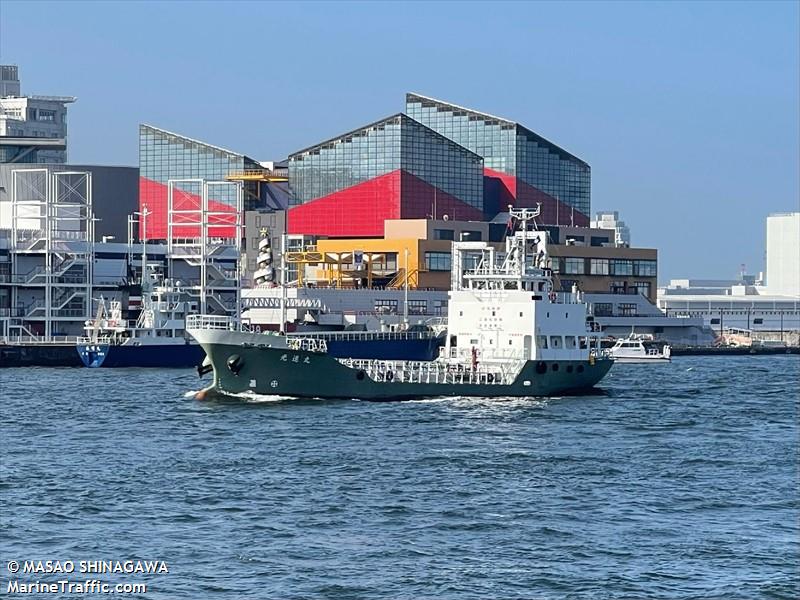 koushinmaru (Tanker) - IMO , MMSI 431020732, Call Sign JD5189 under the flag of Japan