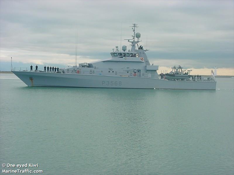 pukaki (Patrol Vessel) - IMO 9368510, MMSI 512157000, Call Sign ZMZL under the flag of New Zealand