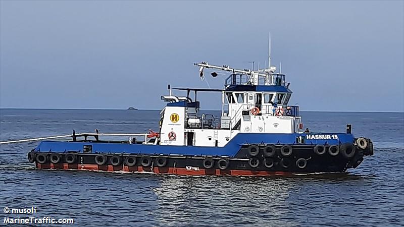 tb.hasnur 15 (Tug) - IMO , MMSI 525401416, Call Sign YDC3474 under the flag of Indonesia