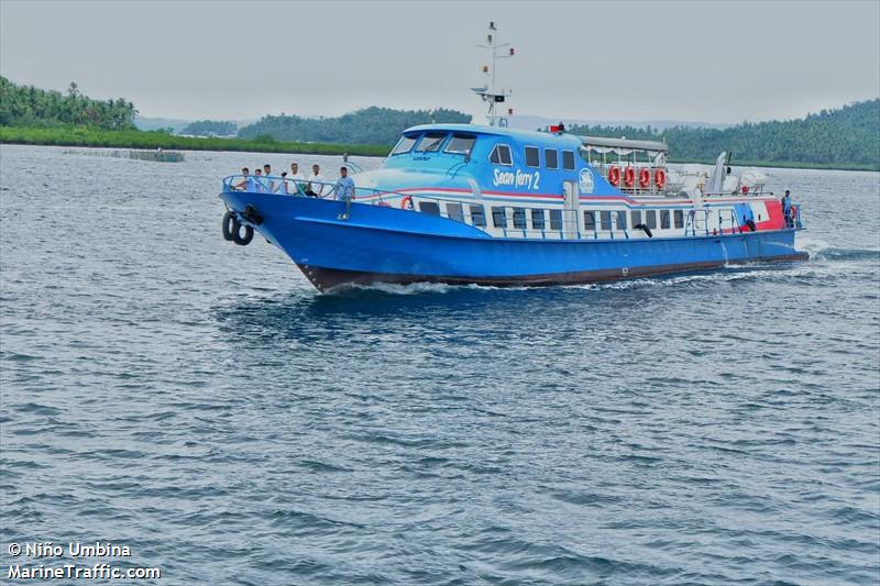 mv sean ferry 2 (Passenger ship) - IMO , MMSI 548710500, Call Sign DUKA15 under the flag of Philippines