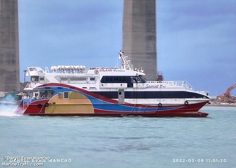 seacat (Passenger Ship) - IMO 9848209, MMSI 548801300, Call Sign DUI2059 under the flag of Philippines