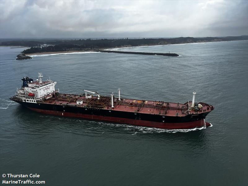 essien (Crude Oil Tanker) - IMO 9617454, MMSI 563180400, Call Sign 9V8655 under the flag of Singapore