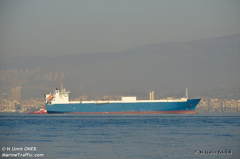 trans carrier (Ro-Ro Cargo Ship) - IMO 9007879, MMSI 636022734, Call Sign 5LKF2 under the flag of Liberia