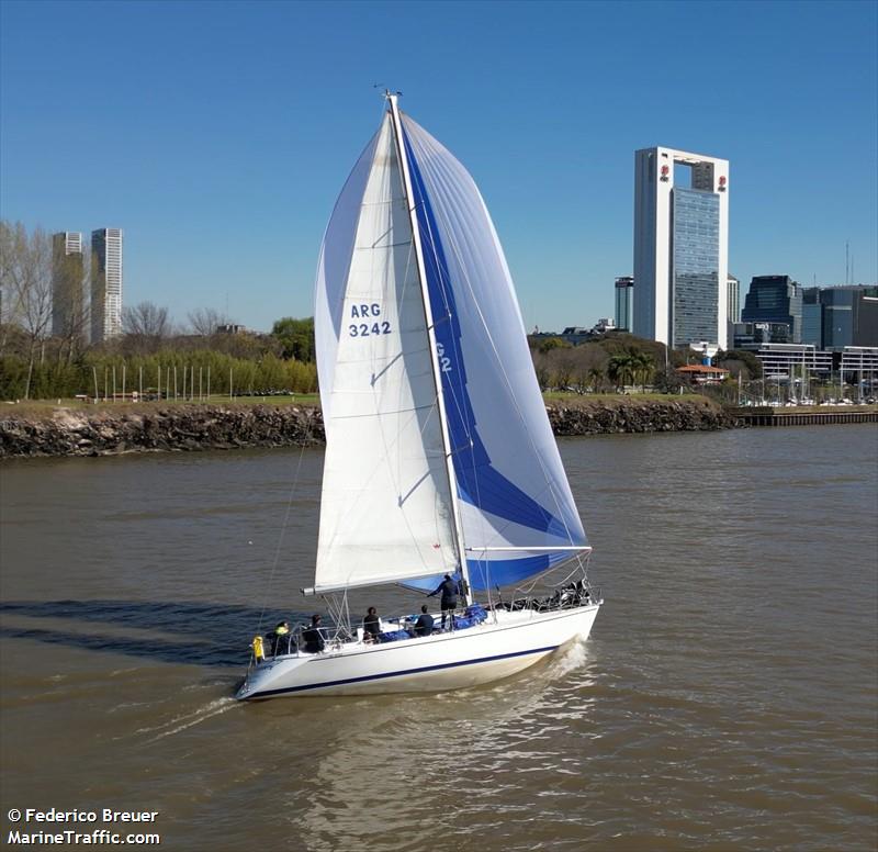 errante (Sailing vessel) - IMO , MMSI 701001248, Call Sign LW4637 under the flag of Argentina