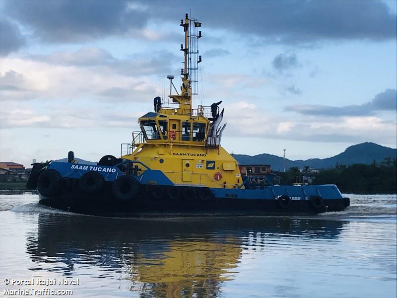 saam tucano (Tug) - IMO 9449156, MMSI 710003940, Call Sign PS9786 under the flag of Brazil