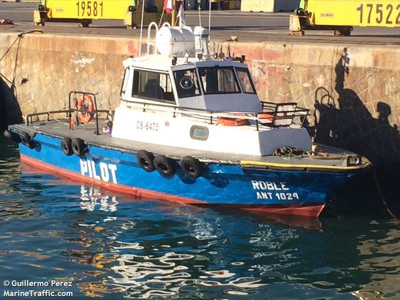 lp roble (Pilot) - IMO , MMSI 725001332 under the flag of Chile