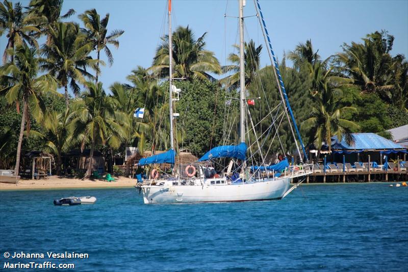 canace (Sailing vessel) - IMO , MMSI 230016700, Call Sign OF7187 under the flag of Finland