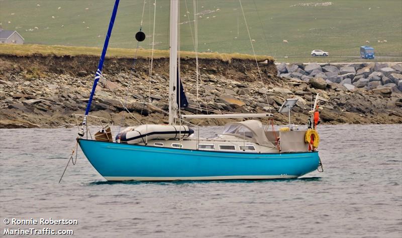 midnight drifter (Sailing vessel) - IMO , MMSI 235059435, Call Sign 2AGO4 under the flag of United Kingdom (UK)